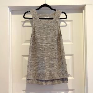 LOU & GREY Knit Gray Tank